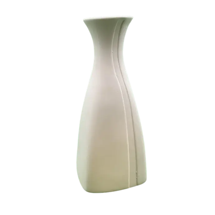 Asian Striped Bud Vase